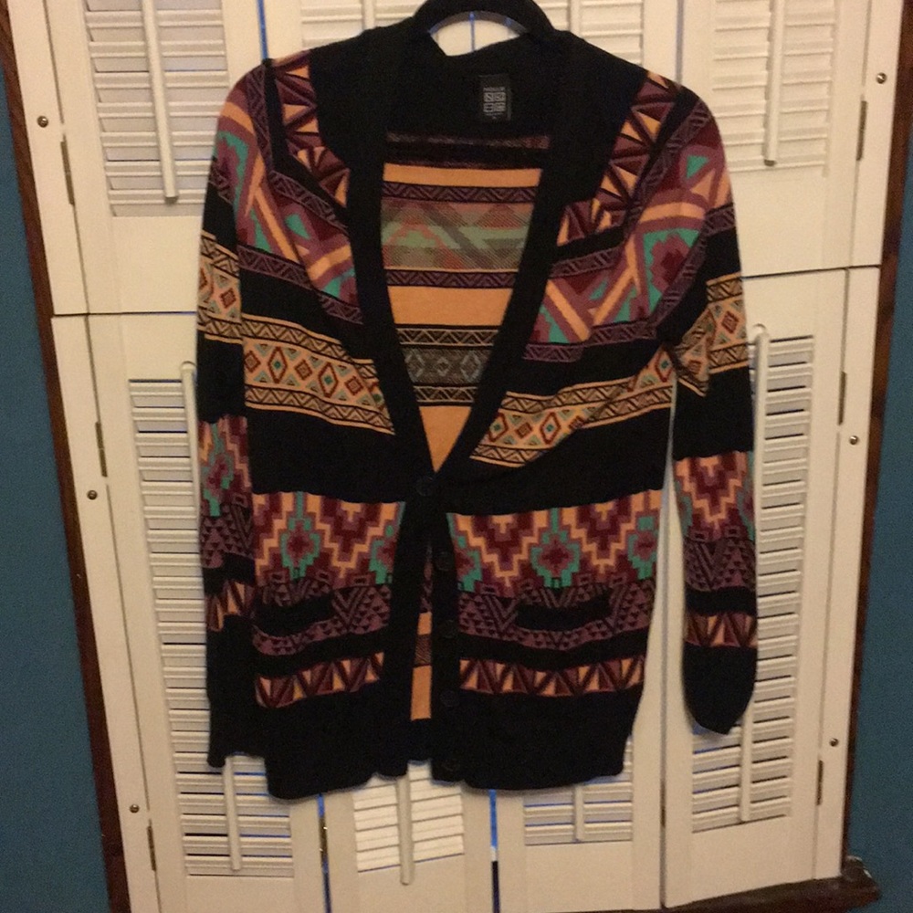 Pattern cardigan
